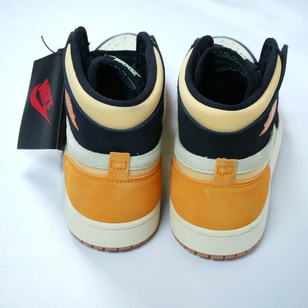 Air Jordan 1 Zoom CMFT 2 Muslin Celestial Gold Black DV1307-100‎ Mens 9.5
